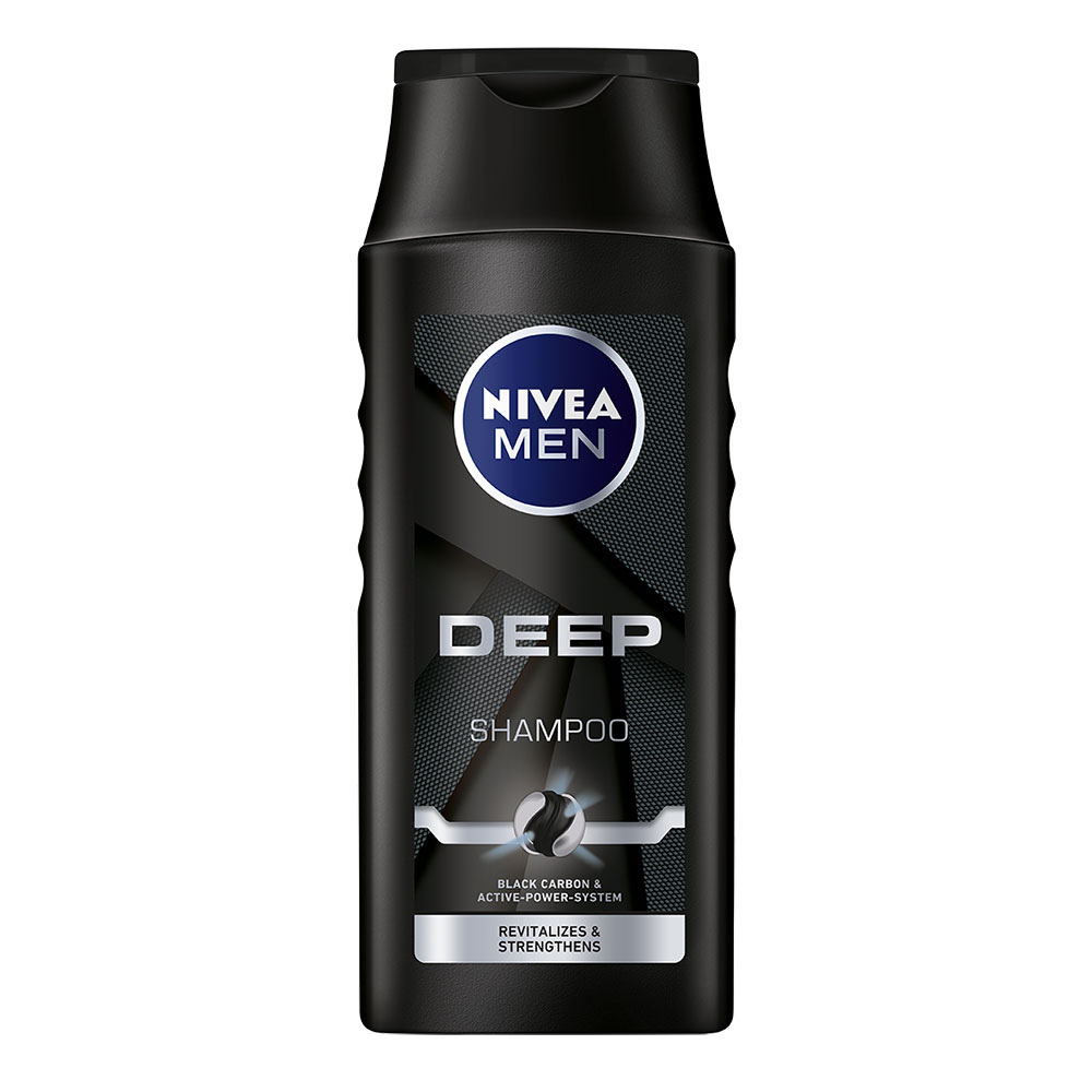 NIVEA / НИВЕА МЕН DEEP ШАМПОАН С ЧЕРЕН КАРБОН 250МЛ