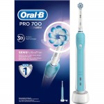 ORAL-B / ОРАЛ-Б PRO 700 3D SENSITIVE D16 ЕЛЕКТРИЧЕСКА ЧЕТКА ЗА ЗЪБИ