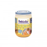 БЕБЕВИТА / BEBEVITA ПЮРЕ ЙОГУРТ С ПЛОД-ПРАСКОВА, МАРАКУЯ 190 ГР 1092