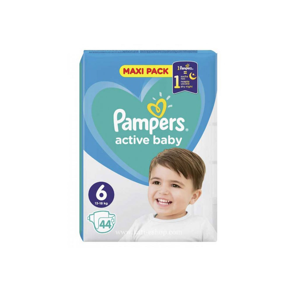 PAMPERS / ПАМПЕРС АКТИВ БЕЙБИ 6 13-18КГ. Х 44БР