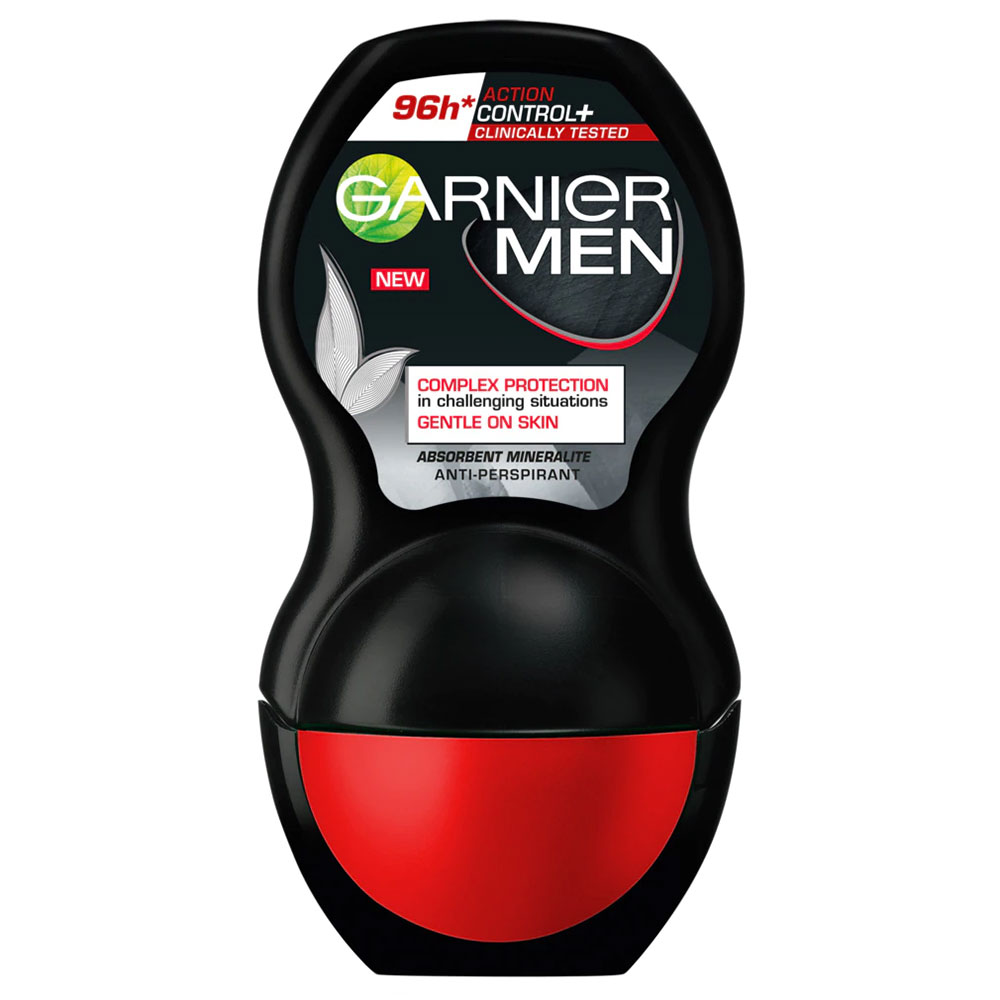 GARNIER / ГАРНИЕР ДЕО MEN ACTION CONTROL+CLINICAL 96Ч РОЛ-ОН 50МЛ