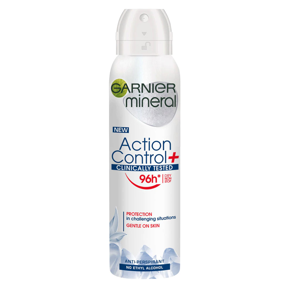 GARNIER / ГАРНИЕР ДЕО ACTION CONTROL+CLINICAL 96Ч СПРЕЙ 150МЛ