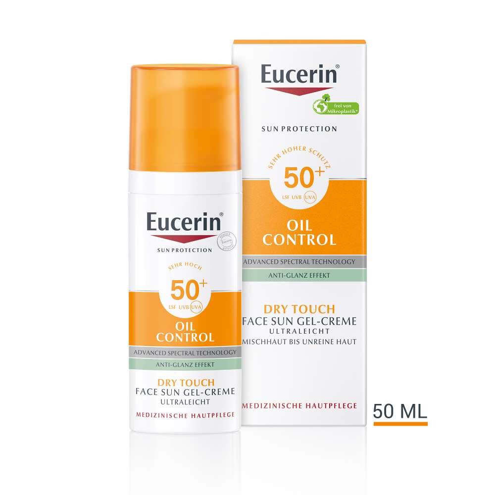 EUCERIN / ЕУСЕРИН СЛЪНЦЕЗАЩИТЕН КРЕМ OIL CONTROL SPF50+ 50МЛ