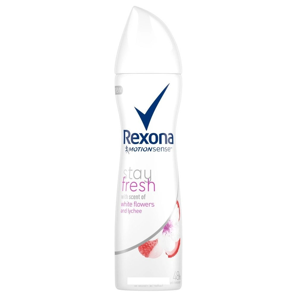 REXONA / РЕКСОНА ДЕО СПРЕЙ FRESH БЕЛИ ЦВЕТЯ И ЛИЧИ 150МЛ