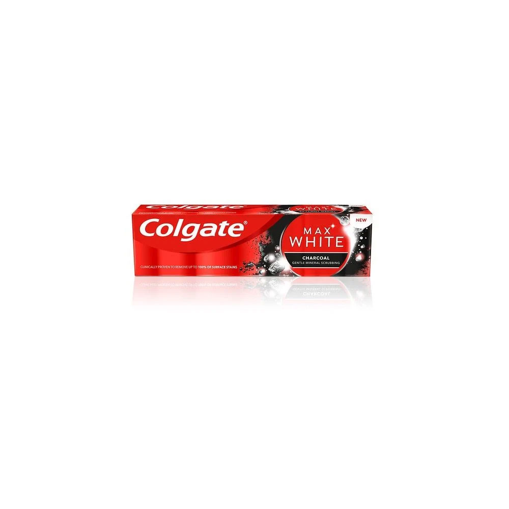 COLGATE / КОЛГЕЙТ MAX WHITE CHARCOAL ПАСТА ЗА ЗЪБИ  75МЛ