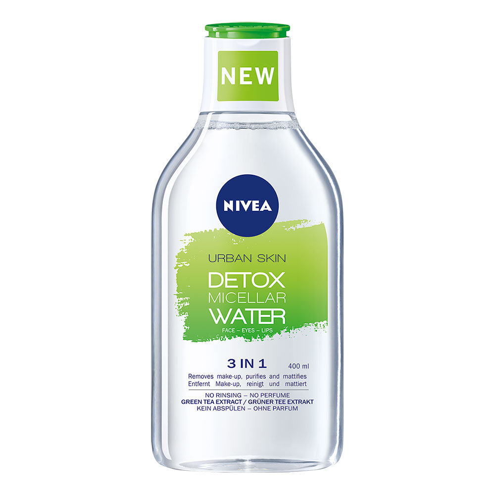 NIVEA / НИВЕА МИЦЕЛАРНАВОДА URBAN DETOX 400МЛ