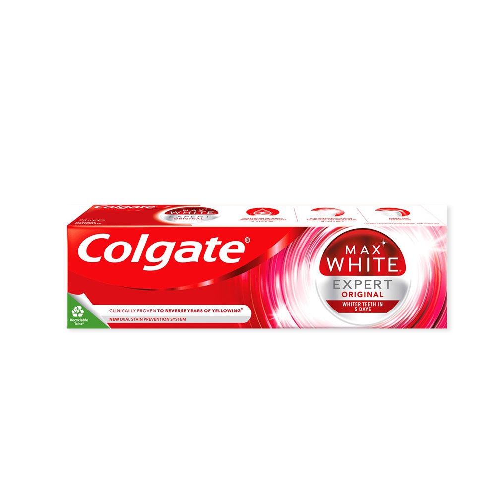 COLGATE / КОЛГЕЙТ MAX WHITE EXPERT ПАСТА ЗА ЗЪБИ  75МЛ