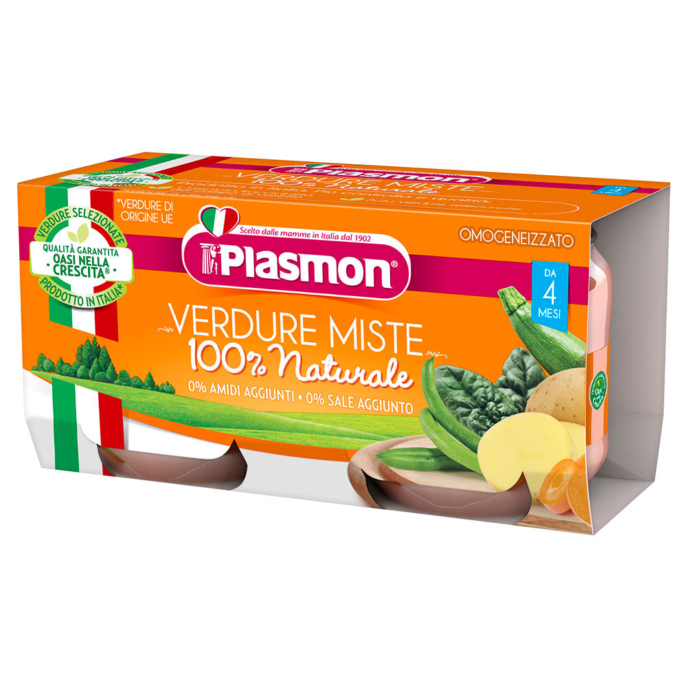 PLASMON / ПЛАЗМОН ПЮРЕ ЗЕЛЕНЧУЦИ МИКС