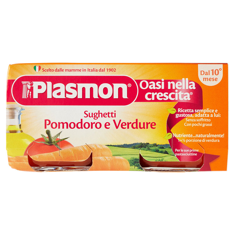 PLASMON / ПЛАЗМОН ПЮРЕ ДОМАТЕН СОС ЗА ПАСТА