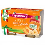 PLASMON / ПЛАЗМОН ПЮРЕ 4 ПЛОДОВЕ