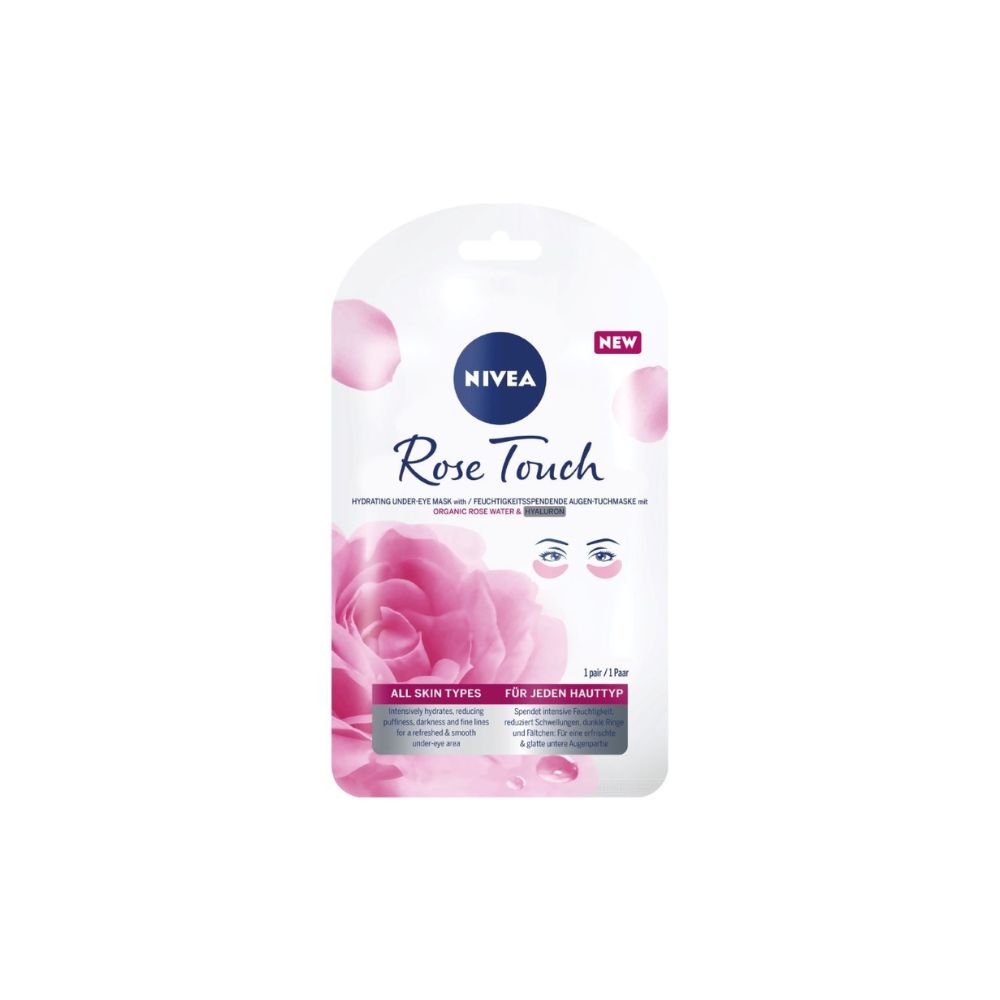 NIVEA / НИВЕА ROSE TOUCH ОКОЛООЧНА МАСКА 1БР