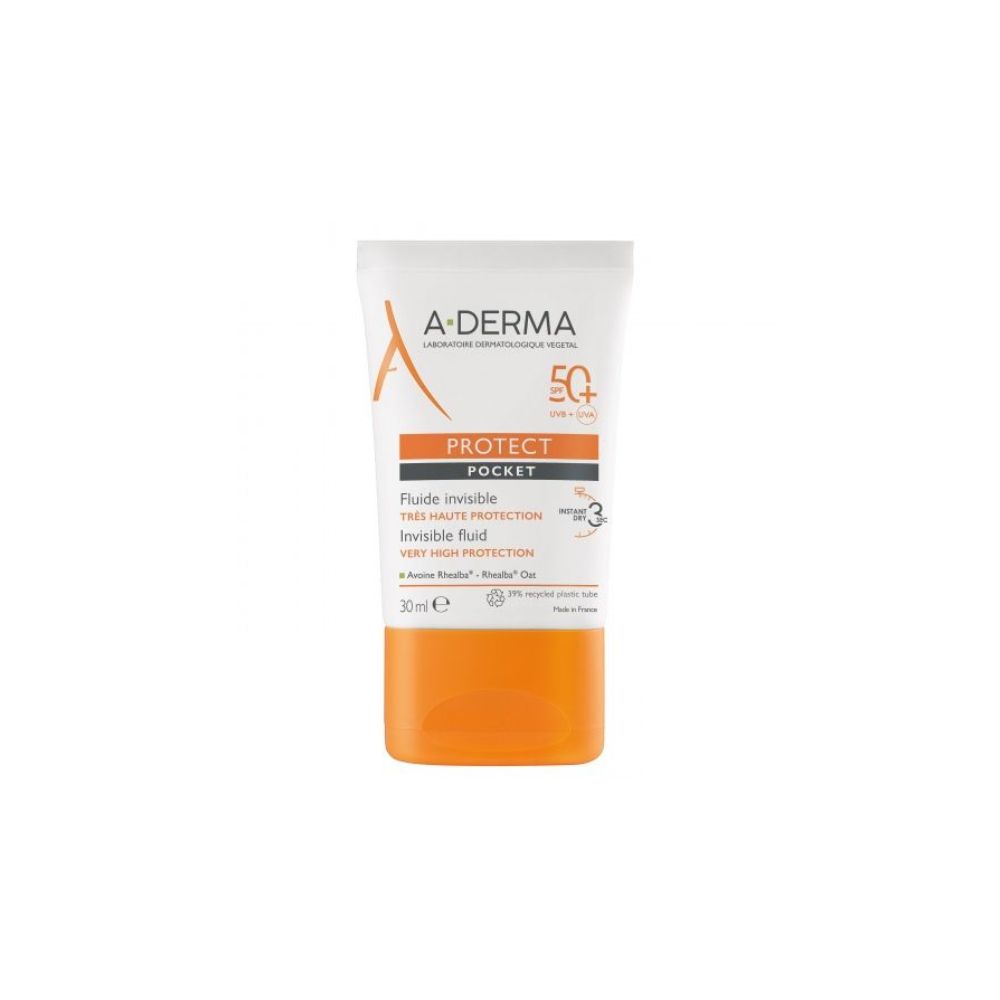 A-DERMA / А-ДЕРМА СЛЪНЦЕЗАЩИТЕН НЕВИДИМ ФЛУИД SPF50+ 30МЛ