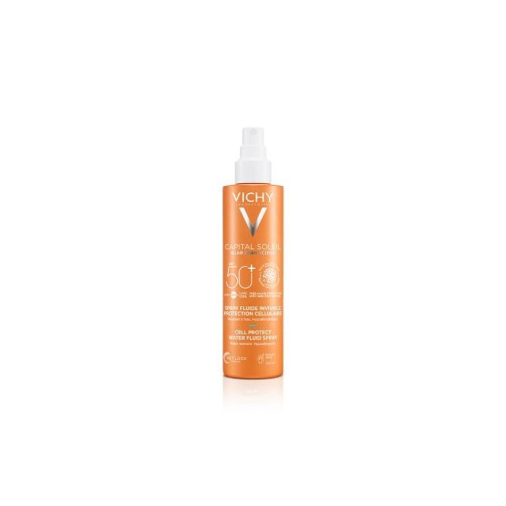 VICHY / ВИШИ SOLEIL SPF30 ФЛУИДЕН СПРЕЙ CELL PROTECT ЛИЦЕ И ТЯЛО 200МЛ