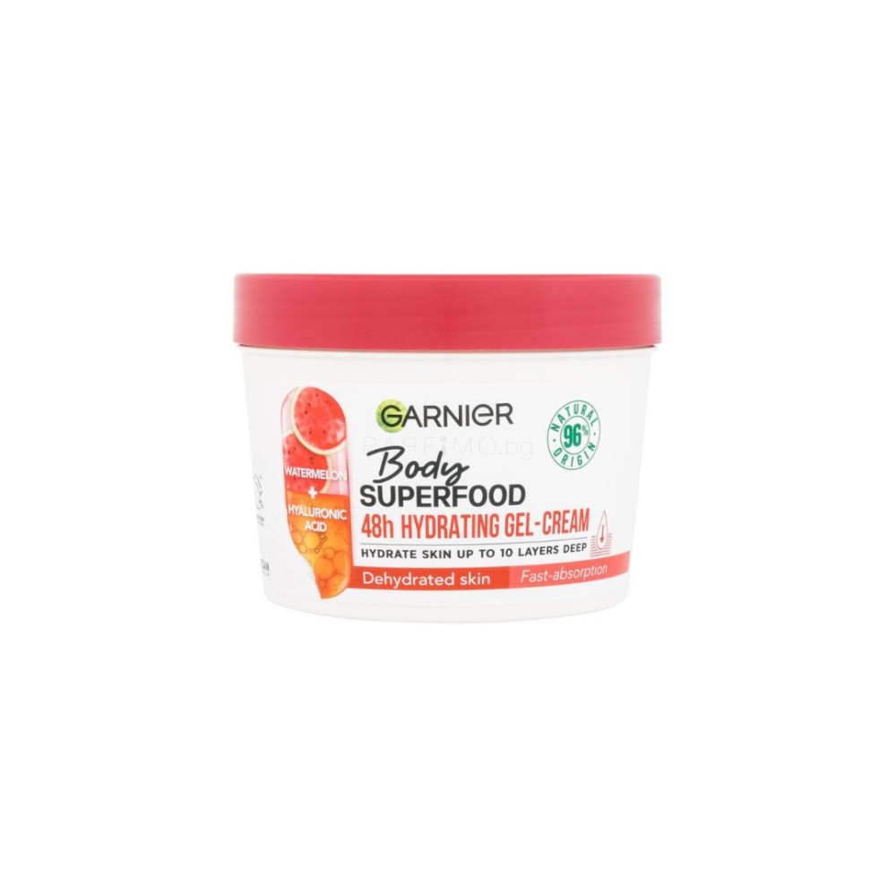 GARNIER / ГАРНИЕР BODY SUPERFOOD ГЕЛ-КРЕМ ЗА ТЯЛО ДИНЯ 380МЛ