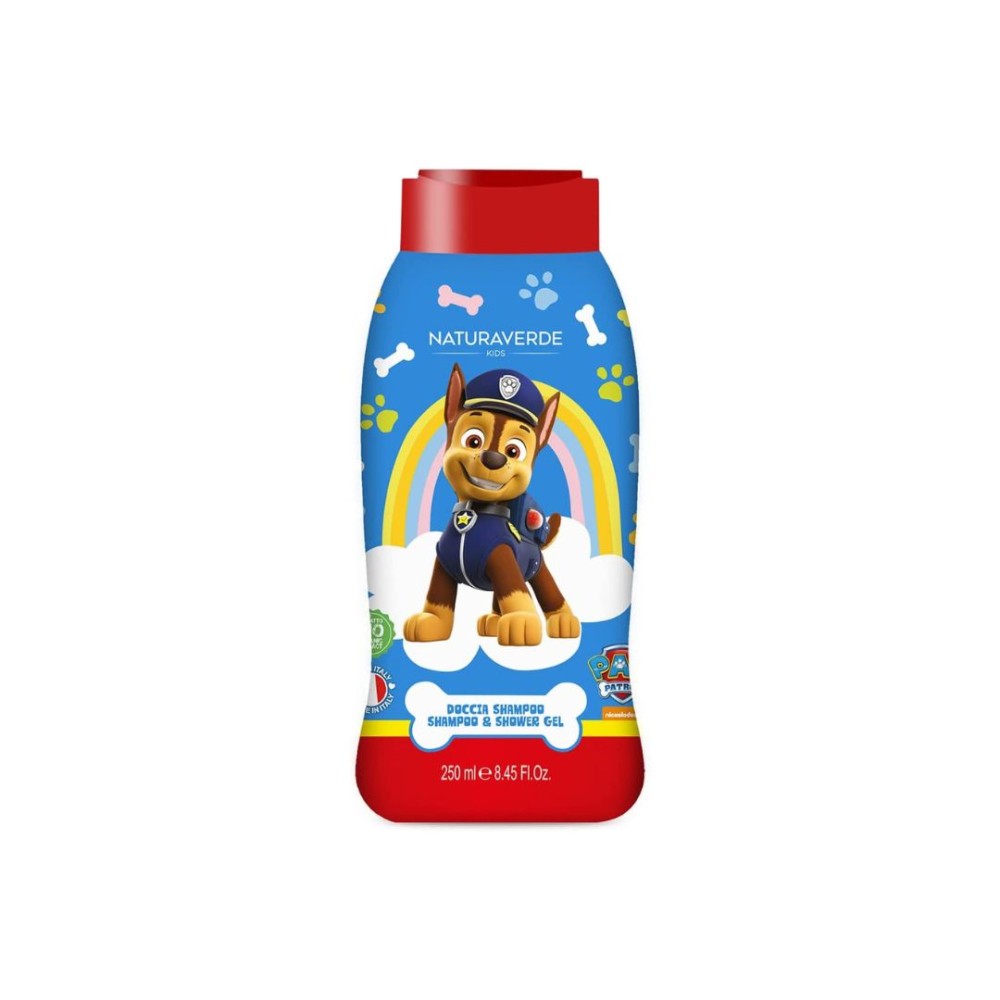 NATURAVERDE PAW PATROL / ПЕС ПАТРУЛ ШАМПОАН ЗА ДЕЦА ЗА КОСА И ТЯЛО 250МЛ