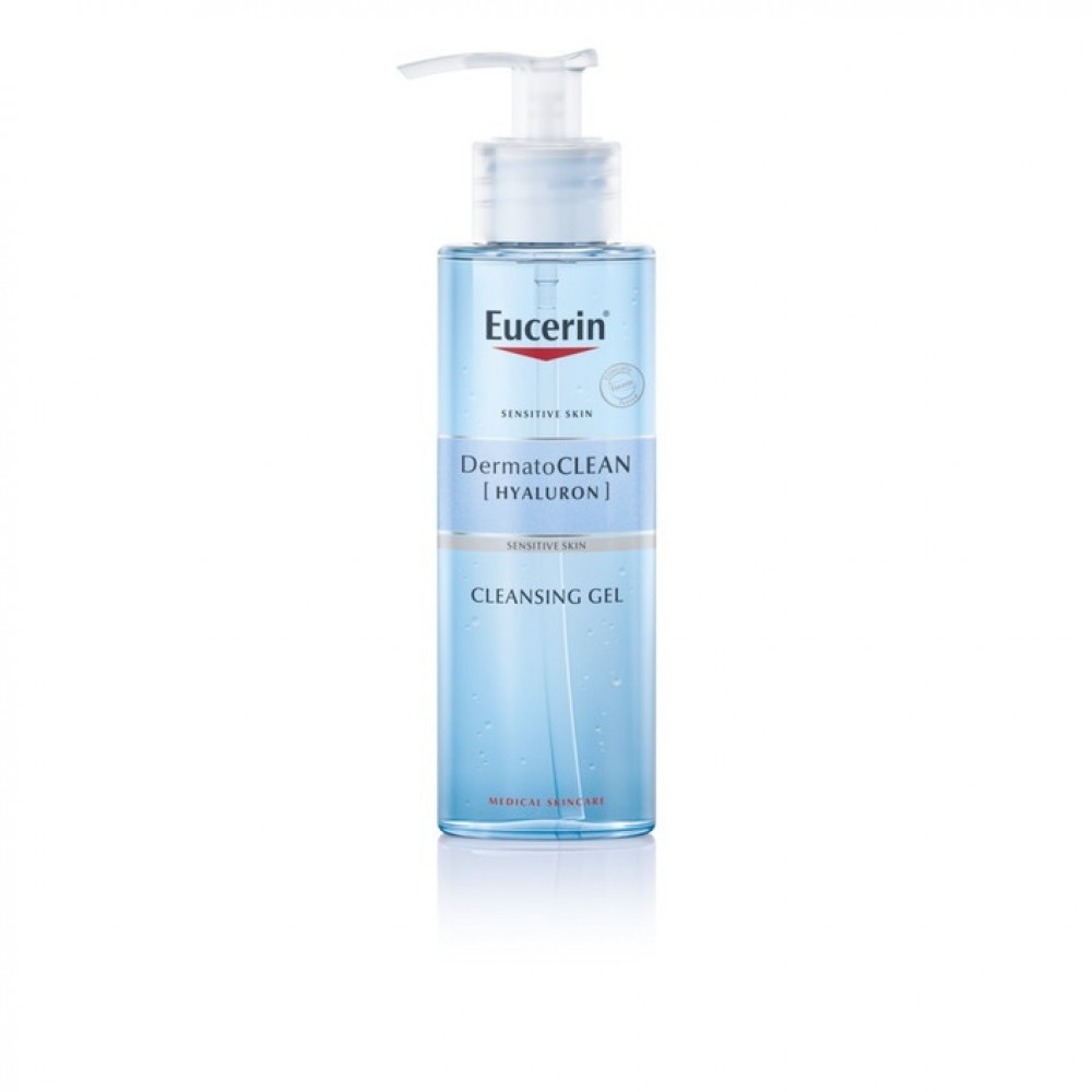 ЕУСЕРИН Д.КЛ. ГЕЛ ЗА ЛИЦЕ 2 Х EUCERIN / ЕУСЕРИН DERMATOCLEAN ГЕЛ ЗА ЛИЦЕ 2 Х 200МЛ  ПРОМО 