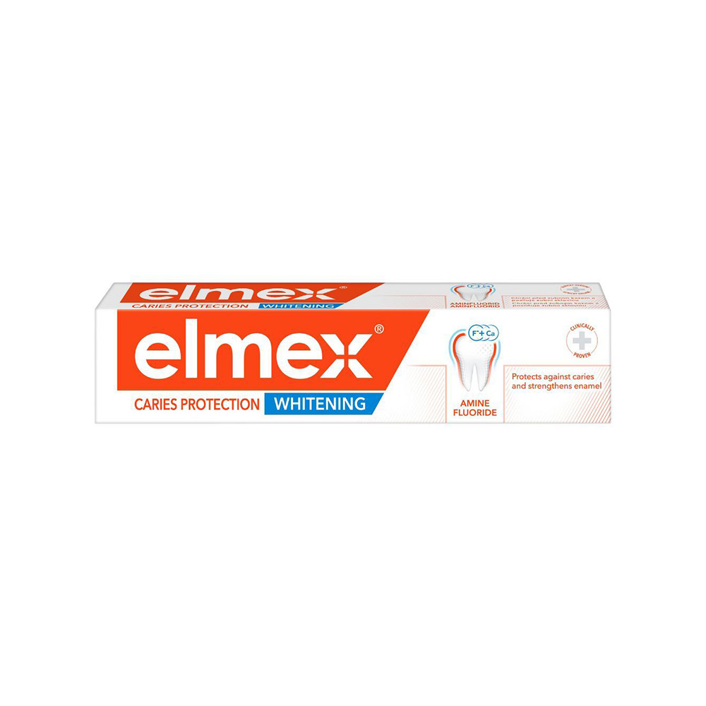 ЕЛМЕКС / ELMEX ПАСТА ЗА ЗЪБИ КАРИЕС ПРОТЕКШЪН WHITENING 75МЛ