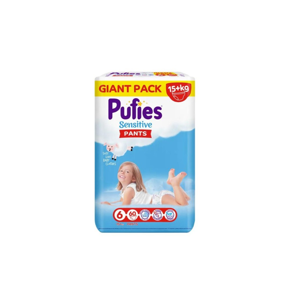 PUFIES / ПУФИС ГАЩИ СЕНЗИТИВ GP 6 15+КГ 60БР