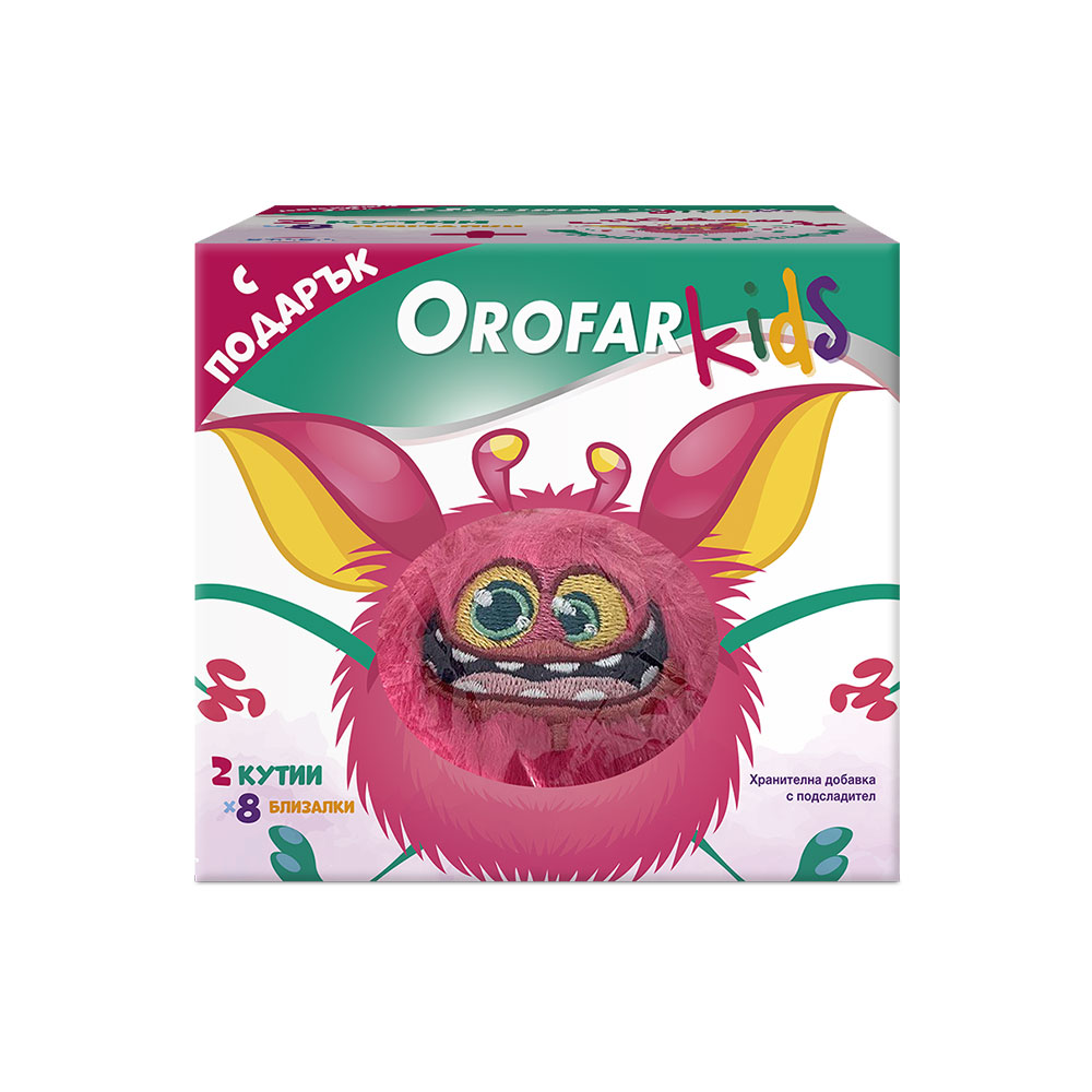 OROFAR KIDS БЛИЗАЛКИ 2 ОПАКОВКИ Х8 С ПОДАРЪК