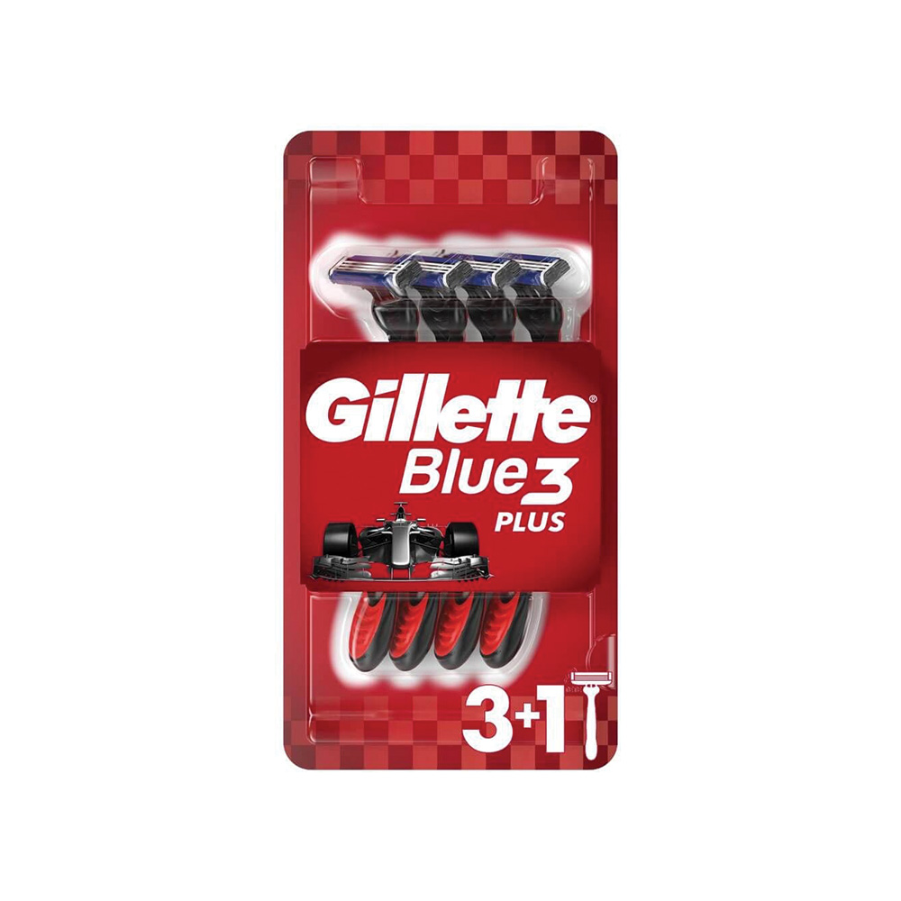 GILLETTE BLUE 3 PLUS ЕДНОКРАТНА САМОБРЪСНАЧКА Х 3 + 1БР