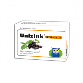 UNIZINK LUTSCHPASTILLEN / УНИЦИНК ТАБЛЕТКИ ЗА СМУЧЕНЕ 30 ТАБЛЕТКИ