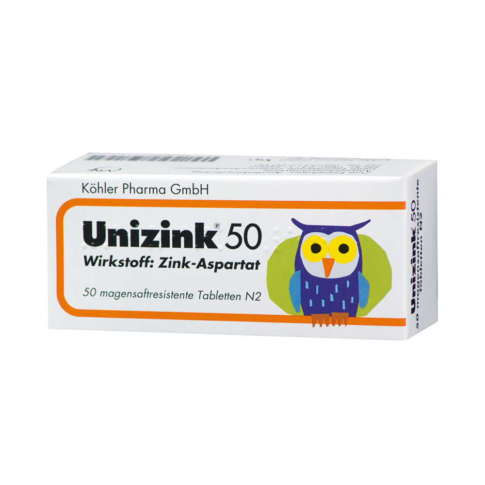 UNIZINK 50 / УНИЦИНК 50 ТАБЛЕТКИ