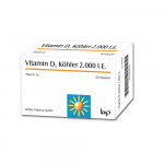 VITAMIN D3 KÖHLER 2.000 I.E. / ВИТАМИН D3 KЬОЛЕР 2.000 IU 60 КАПСУЛИ