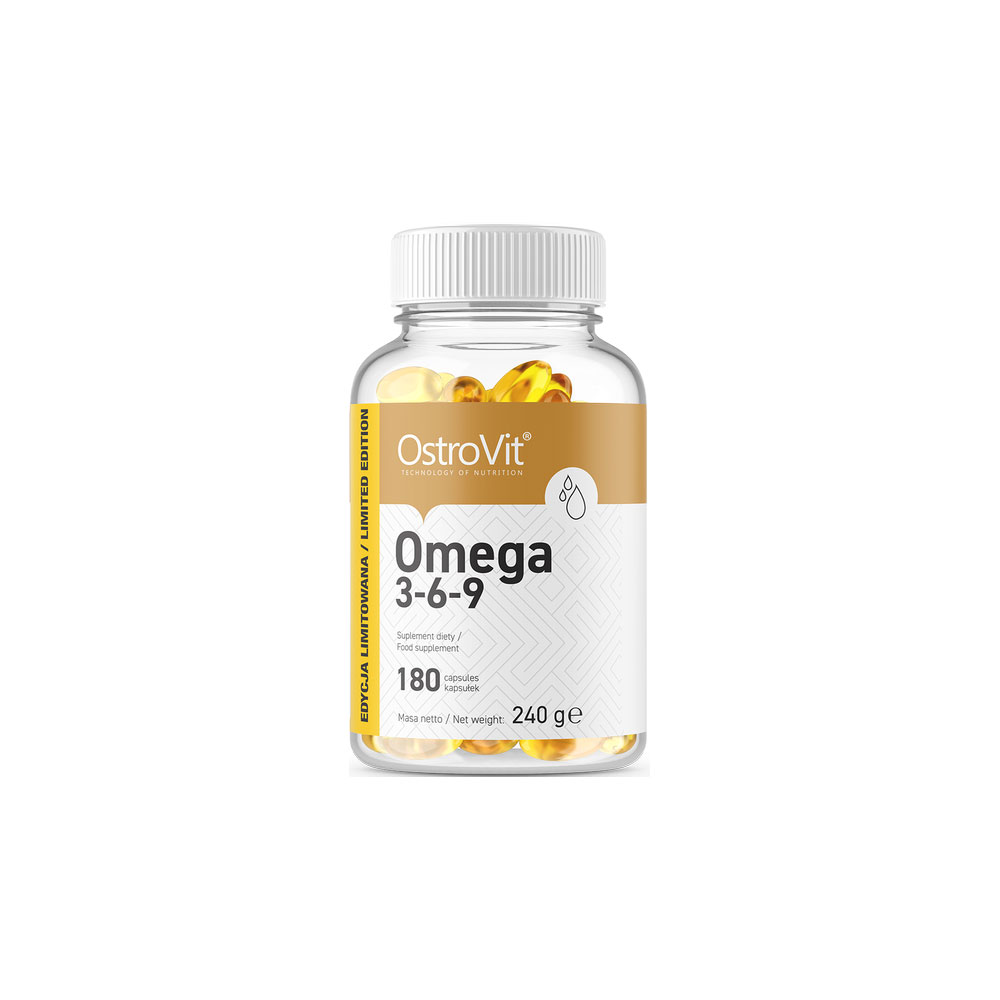 OMEGA 3-6-9 180 ГЕЛ КАПСУЛИ, 180 ДОЗИ