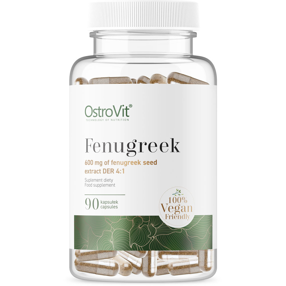 FENUGREEK 600 MG / VEGE 90 КАПСУЛИ, 90 ДОЗИ