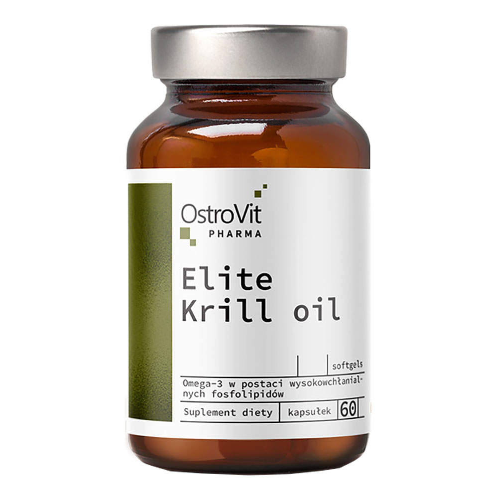 ELITE KRILL OIL 500 MG 60 ГЕЛ КАПСУЛИ, 30 ДОЗИ