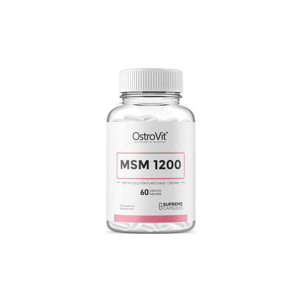 MSM 1200 MG 60 КАПСУЛИ, 60 ДОЗИ