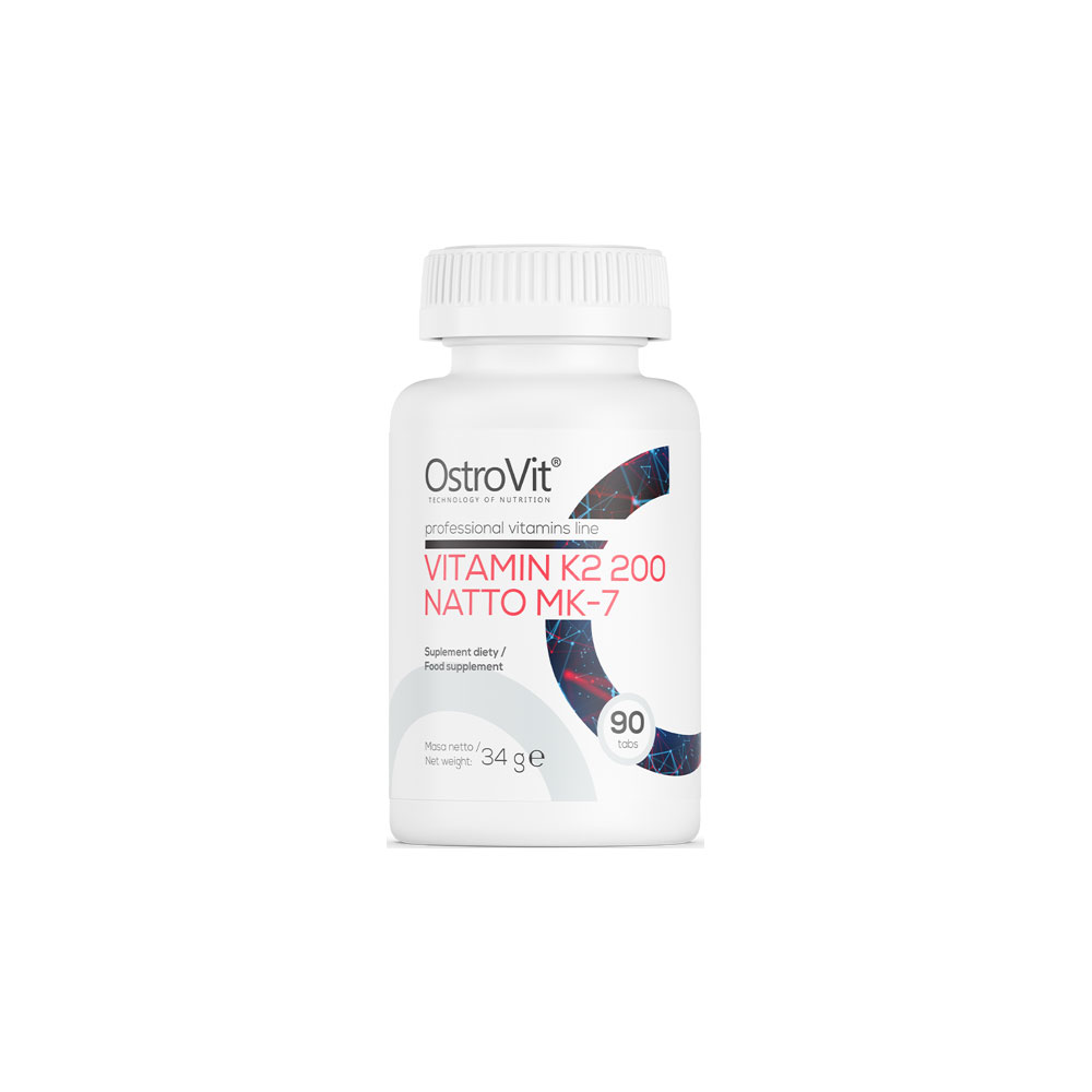 VITAMIN K2 200 MCG / NATTO MK-7 90 ТАБЛЕТКИ, 90 ДОЗИ