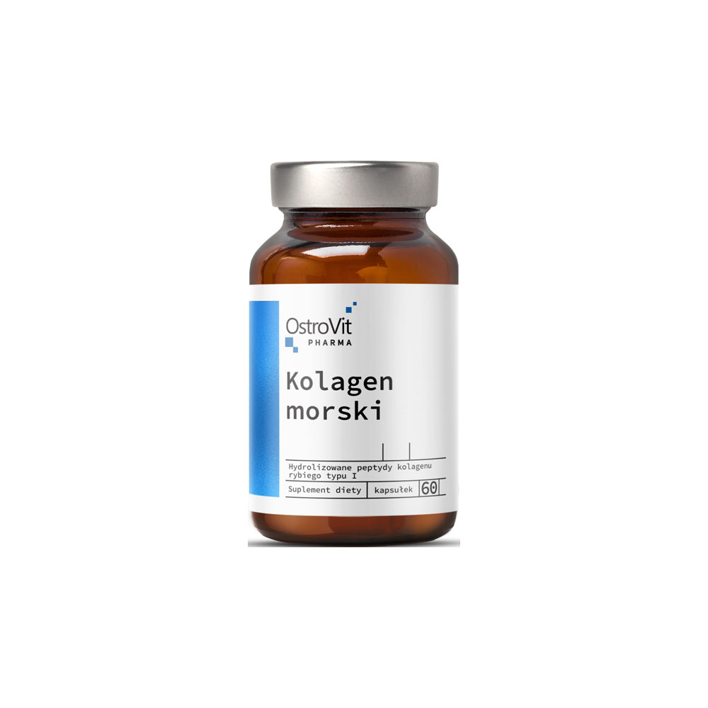 MARINE COLLAGEN 550 MG 60 КАПСУЛИ, 15 ДОЗИ