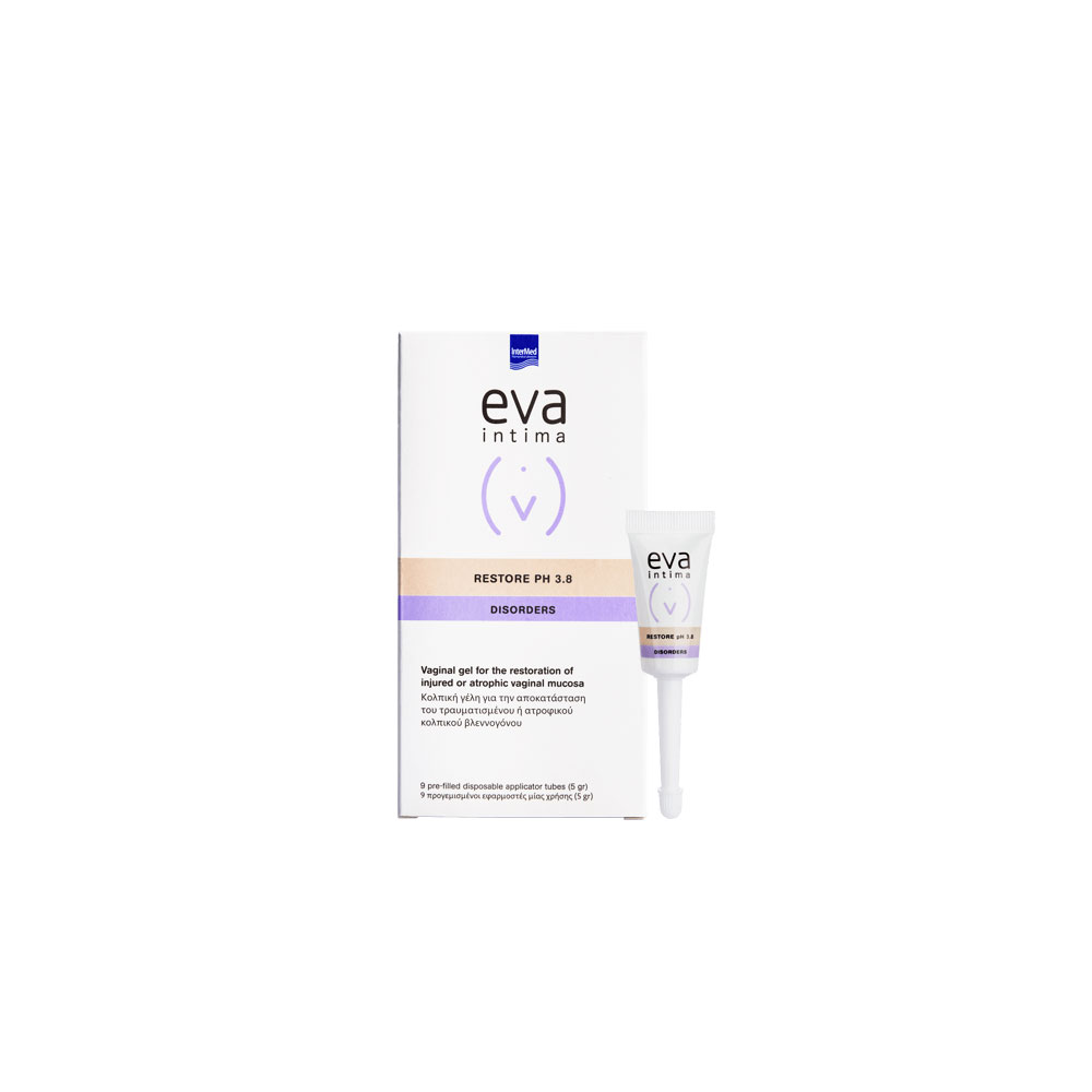 EVA INTIMA RESTORE PH 3.8 ГЕЛ 5Г Х 9 ТУБИЧКИ