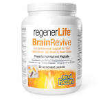 NATURAL FACTORS/ Regener Life™/ BrainRevive 30 дневна програма в подкрепа на когнитивното и мозъчно здраве