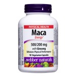 WEBBER NATURALS/ Мака Енерджи (Мака + Корейски Женшен)/ 90 V капсули