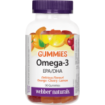 WEBBER NATURALS/ Омега-3 Гъми/ 90 желирани таблетки