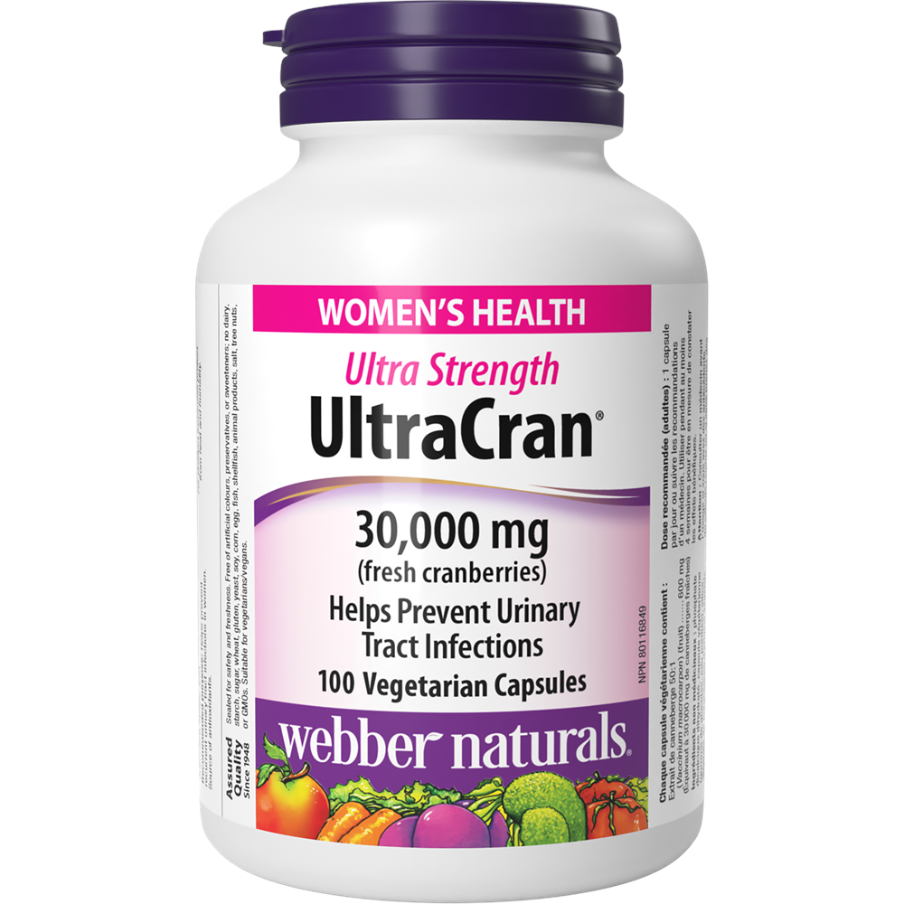 WEBBER NATURALS/ Червена боровинка Ultra Strength/ 100 V капсули