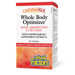 NATURAL FACTORS/ Whole body optimizer™/ 2117 mg/ 60 софтгел капсули