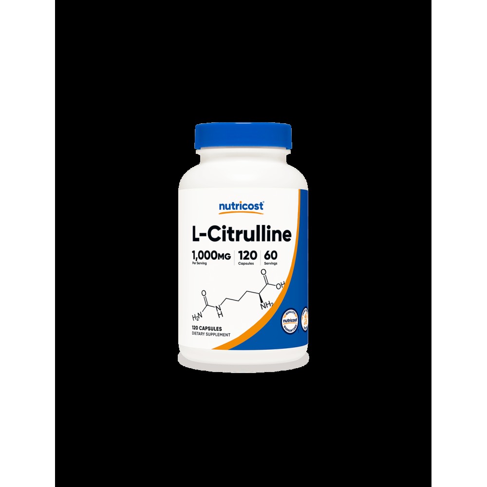 Nutricost / L-Citruline / Л-Цитрулин / 120 капсули