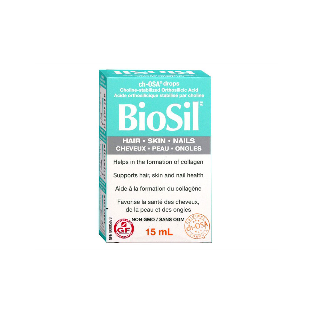 Natural Factors/ BioSil™/ Hair Skin  Nails/15 ml/30 дози