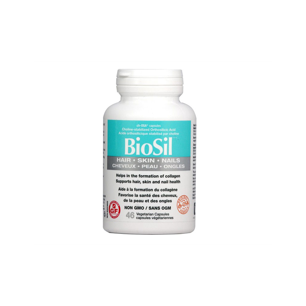 Natural Factors/ BioSil™ /Hair Skin Nails/ 118 mg/ 46 капсули