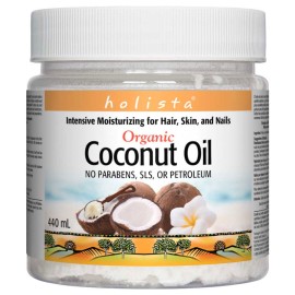 Natural Factors/Organic Coconut Oil/Holista/440 ml