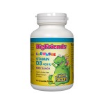 Natural Factors/Big Friends Витамин D3 400 IU/250 дъвчащи таблетки