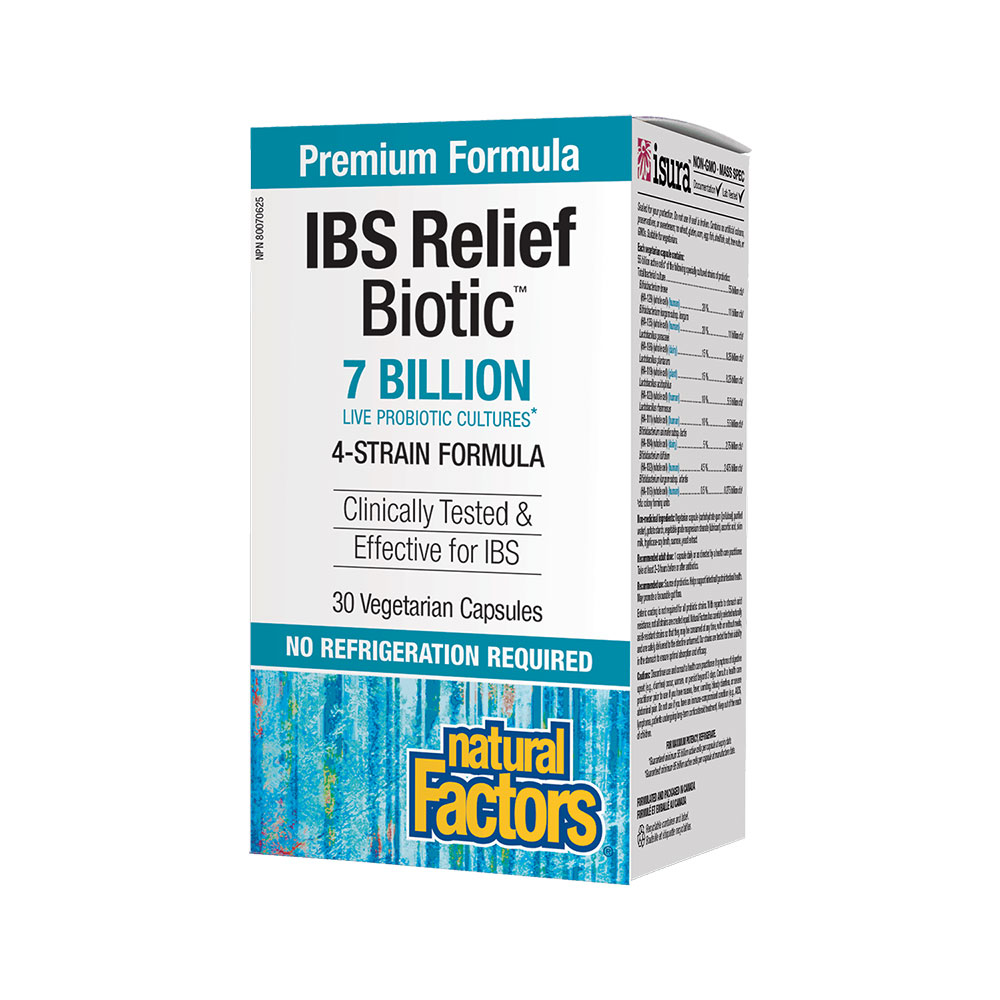 Natural Factors/IBS RELIEF BIOTIC 7/30 капсули