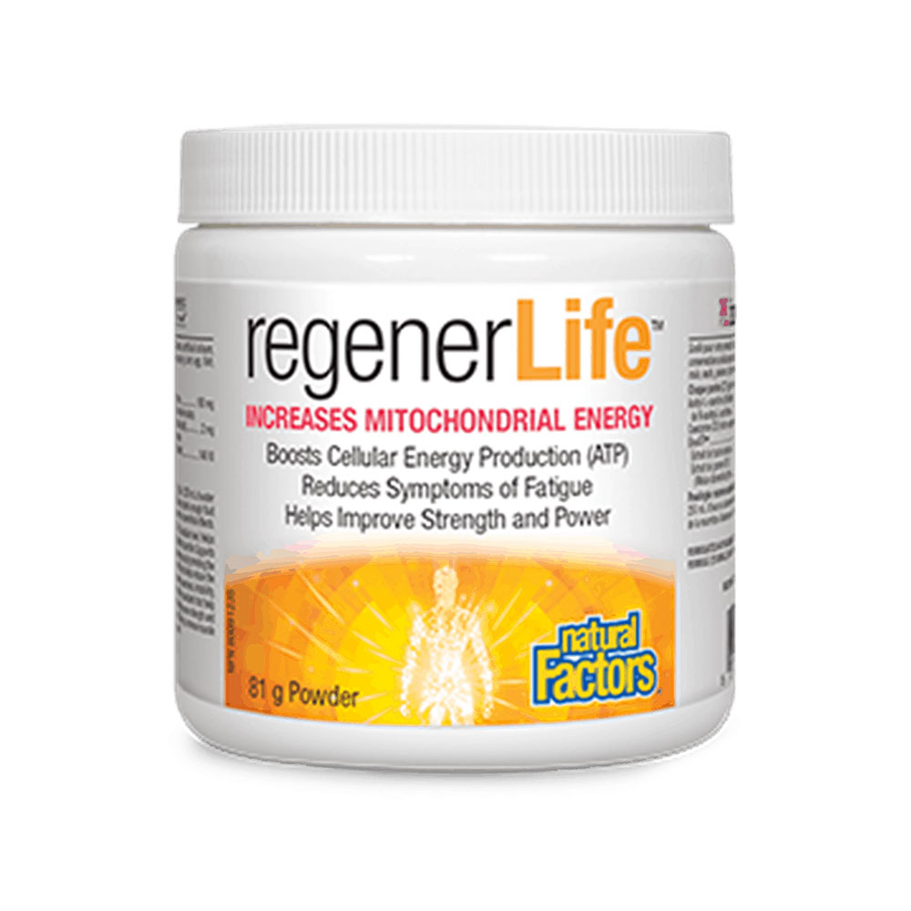 Natural Factors/Rеgener Life Increases Mitochondrial Energy/81g пудра