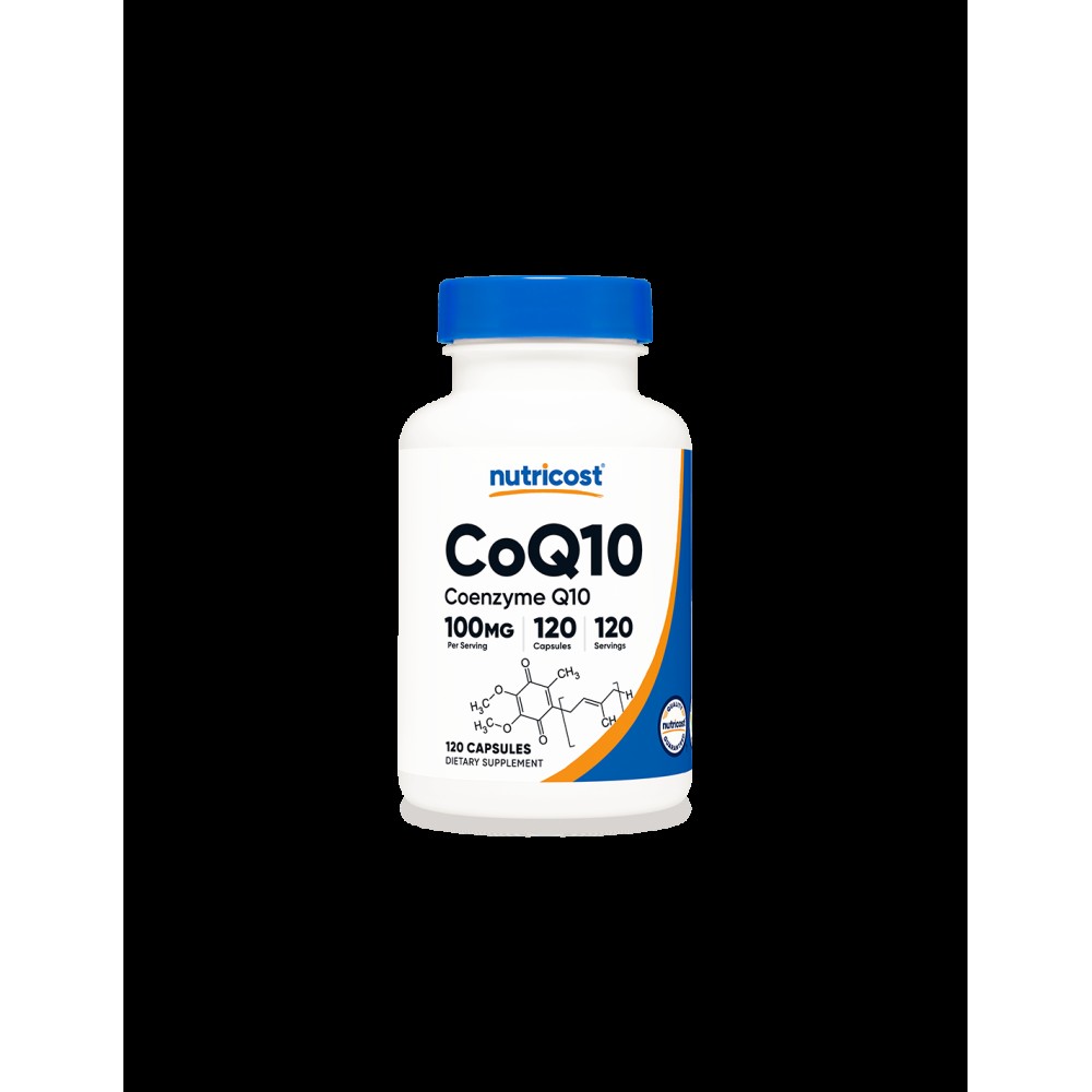 Nutricost/CoQ10/Коензим Q10/120 капсули