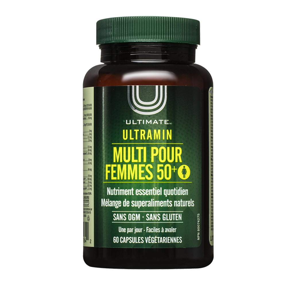 NATURAL FACTORS/ ULTIMATE™ Мултивитамини за Жени 50+ x 60 капсули