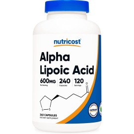 Nutricost/Alpha Lipoic Acid/Алфа- липоева киселина/240 капсули