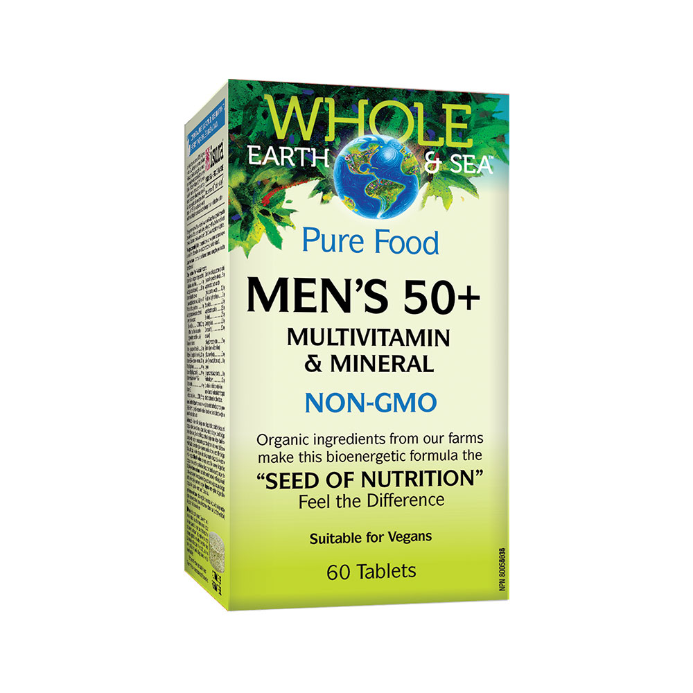 Natural Factors/Men’s 50+Мултивитамини и Минерали/60 таблетки